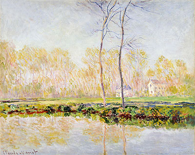 Die Ufer der Epte bei Giverny, 1887 | Claude Monet