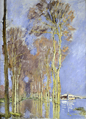 Flood, n.d. | Claude Monet | Giclée Leinwand Kunstdruck