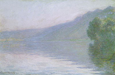 The Seine at Port-Villez, 1894 | Claude Monet | Giclée Leinwand Kunstdruck