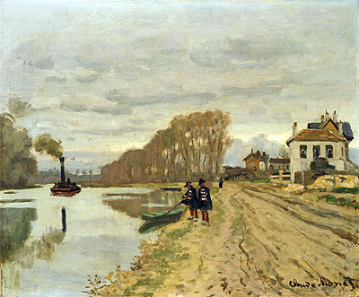Infanteristen der Flanierenden Garde auf dem Wasser, n.d. | Claude Monet