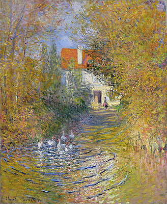 The Duck Pond, 1874 | Claude Monet | Giclée Canvas Print