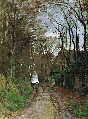 Path in Normandy, n.d. | Claude Monet | Giclée Leinwand Kunstdruck