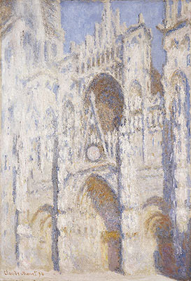 Rouen Cathedral, Afternoon (The Portal, Full Sunlight), 1894 | Claude Monet | Giclée Canvas Print