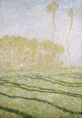 Spring Countryside at Giverny, 1894 | Claude Monet | Giclée Leinwand Kunstdruck