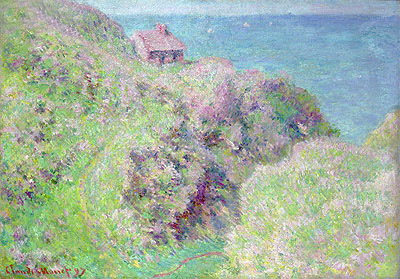 Claude Monet | Customs House at Varengeville, 1897 | Giclée Canvas Print
