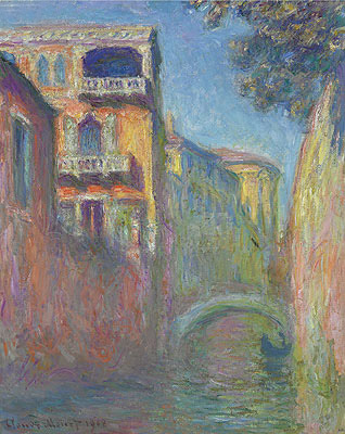 Claude Monet | Venice - Rio de Santa Salute, 1908 | Giclée Canvas Print