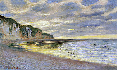 Pointe De Lailly, Niedrigwasser, 1882 | Claude Monet