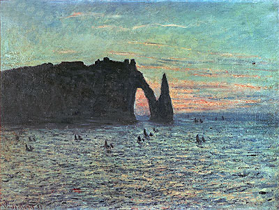 Claude Monet | The Hollow Needle at Etretat, 1883 | Giclée Canvas Print