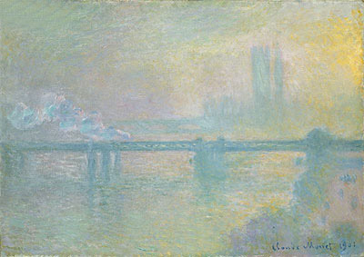 Charing Cross Bridge, London, 1901 | Claude Monet | Giclée Canvas Print