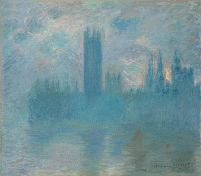 Houses of Parliament, London, c.1900/01 | Claude Monet | Giclée Canvas Print