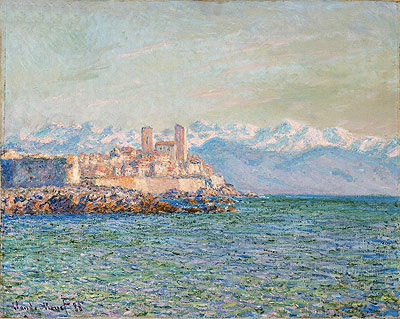 Claude Monet | The Fort of Antibes, 1888 | Giclée Leinwand Kunstdruck