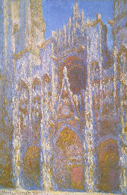 Rouen Cathedral, Facade, 1894 | Claude Monet | Giclée Canvas Print