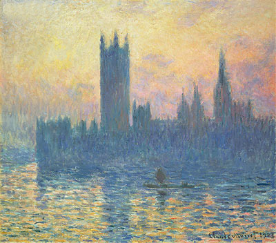 The Houses of Parliament, Sunset, 1903 | Claude Monet | Giclée Canvas Print