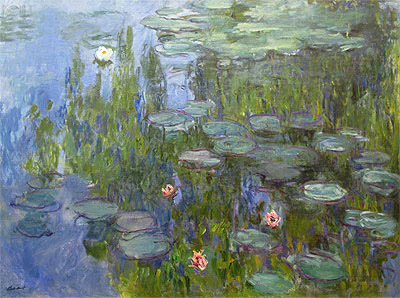 Water Lilies, c.1915 | Claude Monet | Giclée Canvas Print