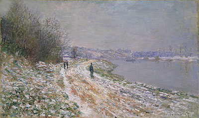 Tow-Path at Argenteuil, c.1875 | Claude Monet | Giclée Leinwand Kunstdruck