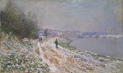 Tow-Path at Argenteuil, c.1875 | Claude Monet