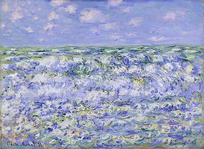 Wellen brechen, 1881 | Claude Monet