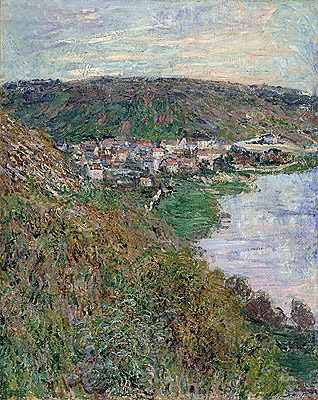 View of Vetheuil, 1880 | Claude Monet | Giclée Canvas Print