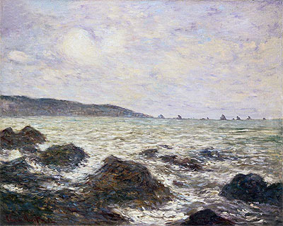 Coast of Normandy, 1882 | Claude Monet | Giclée Canvas Print