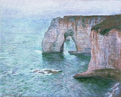 Manne-Porte, Etretat, 1885 | Claude Monet | Giclée Canvas Print