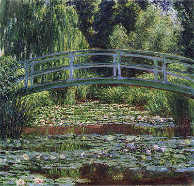 Claude Monet | The Japanese Footbridge and the Water Lily Pool, Giverny, 1899 | Giclée Canvas Print