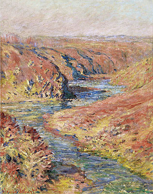 Claude Monet | Valley of the Petite Creuse at Fresselines, 1889 | Giclée Leinwand Kunstdruck