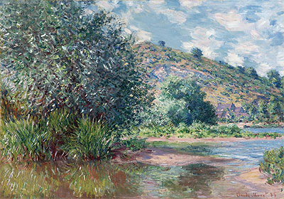 Claude Monet | Landscape at Port-Villez, 1885 | Giclée Canvas Print