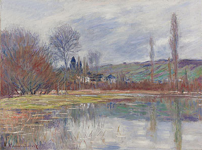 Spring in Vetheuil, 1881 | Claude Monet | Giclée Canvas Print