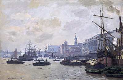 Die Themse bei London, 1871 | Claude Monet