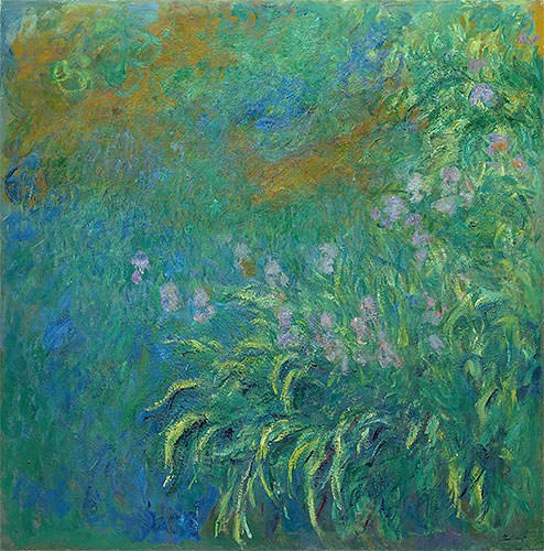 Irises, 1914 | Claude Monet | Giclée Canvas Print