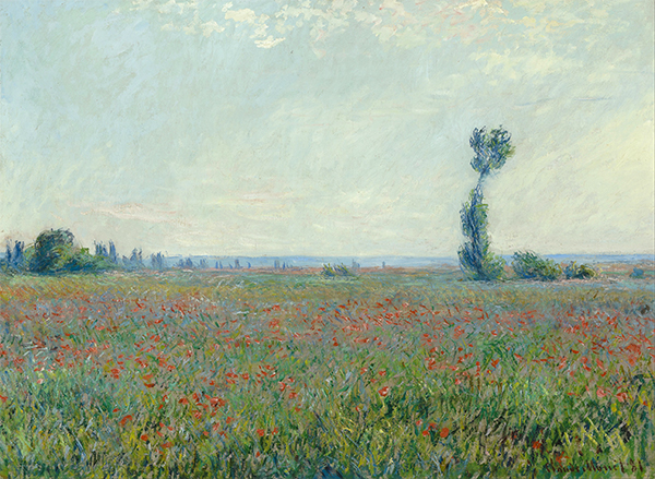 Claude Monet | Mohnfeld, 1926 | Giclée Leinwand Kunstdruck