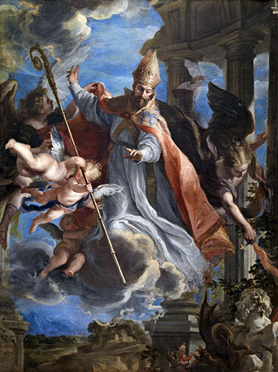 Claudio Coello | The Triumph of Saint Augustine, 1664 | Giclée Canvas Print