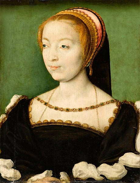 Louise de Rieux, c.1550 | Corneille de Lyon | Giclée Canvas Print
