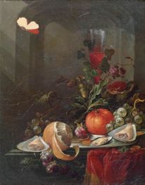 Still Life, n.d. by Cornelis de Heem | Canvas Print