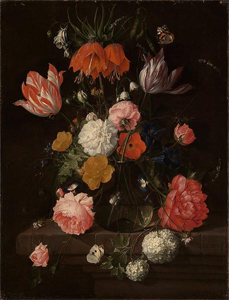 Cornelis de Heem | Bouquet, 1660s | Giclée Canvas Print