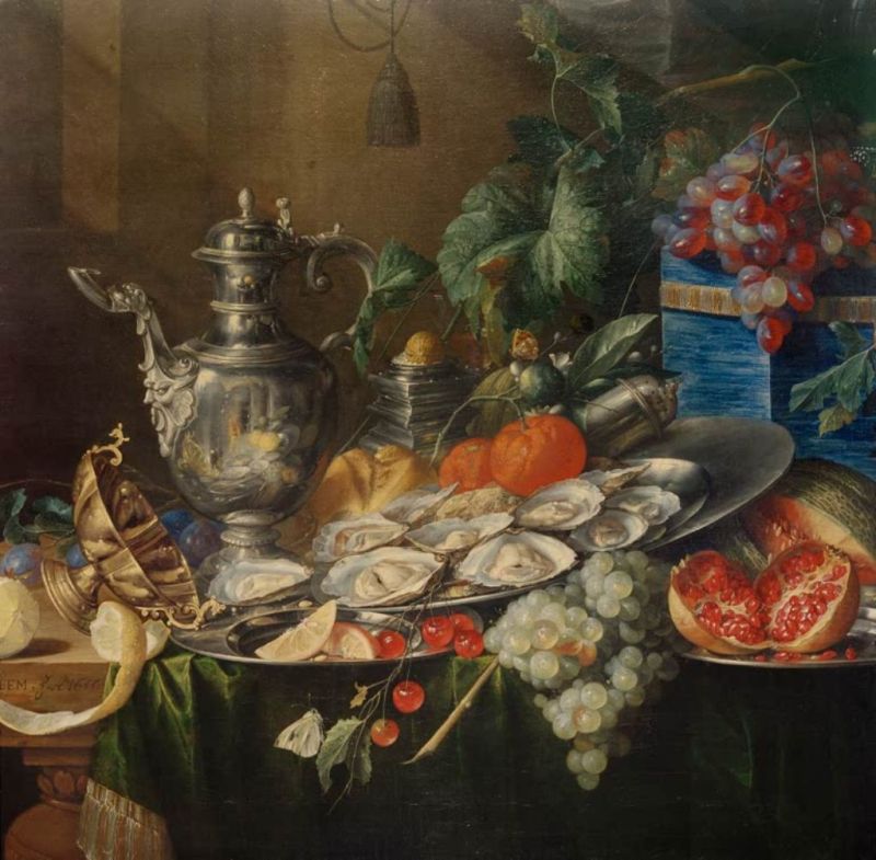 Sumptuous Still Life, 1655 | Cornelis de Heem | Giclée Canvas Print