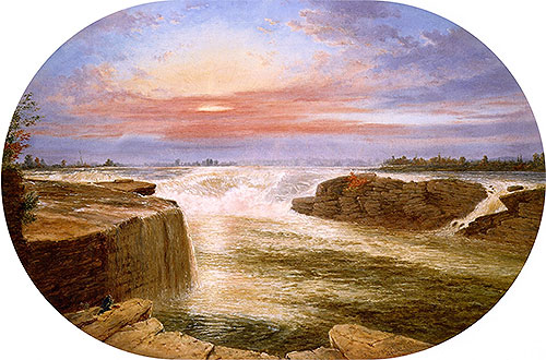 Die Chaudière, 1858 | Cornelius Krieghoff