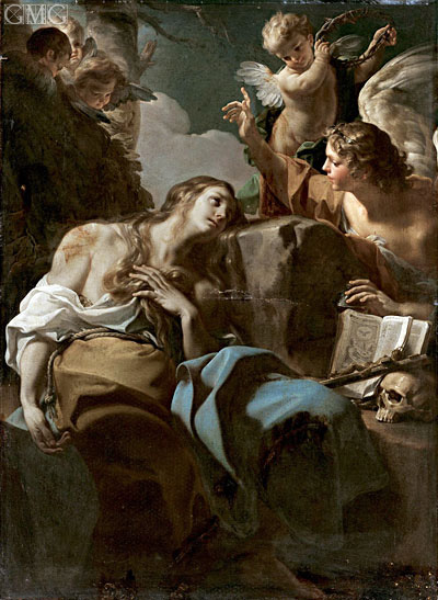 The Penitent Magdalene, c.1740/50 | Corrado Giaquinto | Giclée Canvas Print