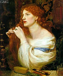 Rossetti | Aurelia (Fazio's Mistress), c.1863/73 | Giclée Canvas Print
