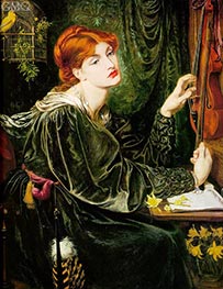 Veronica Veronese | Rossetti | Painting Reproduction