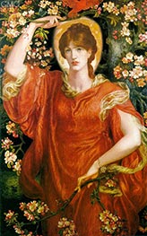 A Vision of Fiammetta, 1878 by Rossetti | Canvas Print