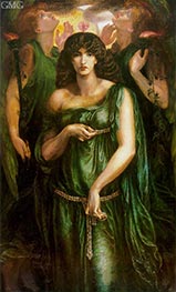 Astarte Syriaca (Syrian Astarte), c.1875/77 von Rossetti | Leinwand Kunstdruck