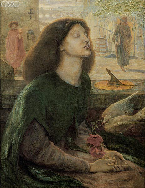 Beata Beatrix (Blessed Beatrice), c.1877/82 | Rossetti | Giclée Canvas Print