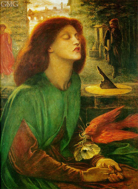Rossetti | Beata Beatrix (Blessed Beatrice), c.1864/70 | Giclée Canvas Print
