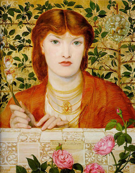 Regina Cordium, 1866 | Rossetti