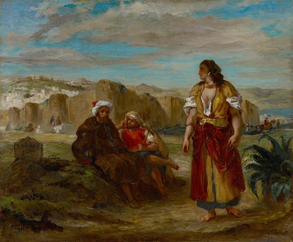 View of Tangier, c.1852/53 | Eugène Delacroix | Giclée Canvas Print
