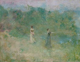 Summer, c.1890 by Thomas Wilmer Dewing | Canvas Print