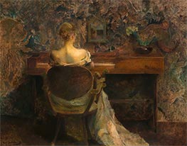 The Spinet, c.1902 by Thomas Wilmer Dewing | Canvas Print