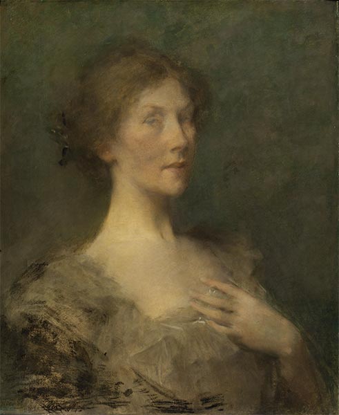 Portrait of a Lady, c.1895 | Thomas Wilmer Dewing | Giclée Canvas Print