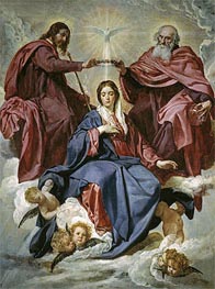 Velazquez | The Coronation of the Virgin | Giclée Canvas Print